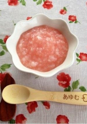 【離乳食中期】トマトと大根のお粥❤-レシピのメイン写真