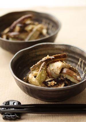 レンチン！なすのごま和え-レシピのメイン写真