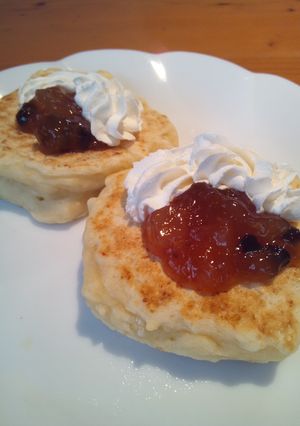 もちっと美味しい♪ヘルシーなパンケーキ-レシピのメイン写真