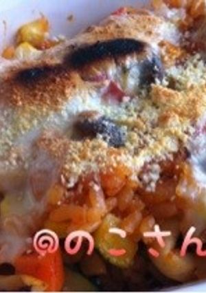ランチに! 簡単!ドリア風チキンライス-レシピのメイン写真