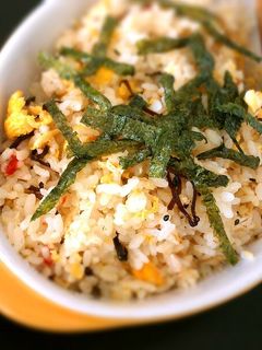 パパっと梅昆布チャーハン♪-レシピのメイン写真