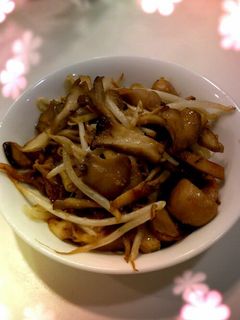 ◇キノコともやしの◇ガーリックバター炒め-レシピのメイン写真