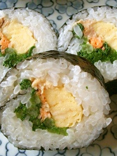 *青菜の太巻き*-レシピのメイン写真