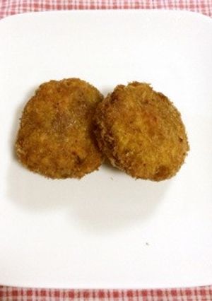 かぼちゃコロッケ（煮物のリメイク版）-レシピのメイン写真
