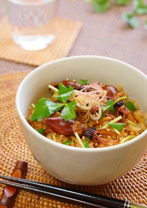 ホタルイカの炊き込みご飯-レシピのメイン写真