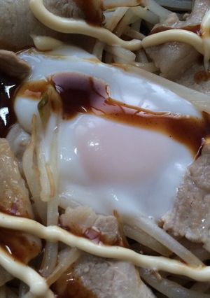 もやしの巣ごもり-レシピのメイン写真