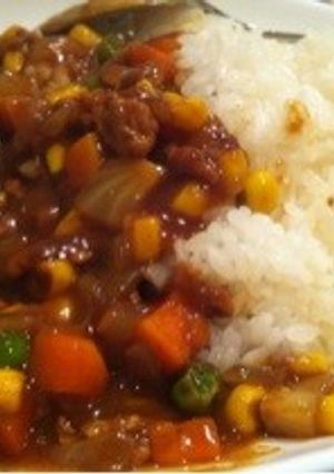簡単！たけちゃんのキーマ風カレー☆-レシピのメイン写真