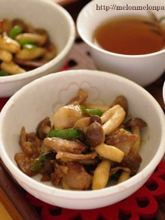 甘麹と醤油で、簡単ぶたしめじ炒め-レシピのメイン写真