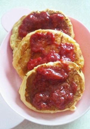 大豆と米粉のチーズパンケーキ-レシピのメイン写真