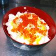 初心者簡単ふわプチメレンゲいくらシラス丼