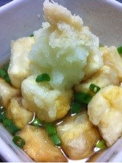 簡単!かわいい一口サイズの揚げ出し豆腐-レシピのメイン写真