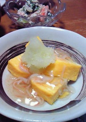 たまごやきにあんかけ-レシピのメイン写真