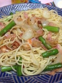 えびとアスパラのさっぱりパスタ♡-レシピのメイン写真