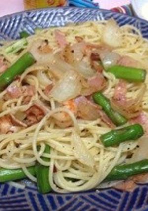 えびとアスパラのさっぱりパスタ♡-レシピのメイン写真
