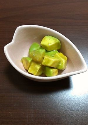 シンプル美味♪アボカドわさび-レシピのメイン写真