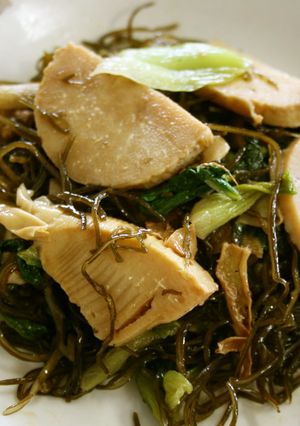 昆布入りちんげん菜の中華炒め-レシピのメイン写真