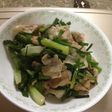 簡単♪早い♪わけぎと豚肉のサッと炒め