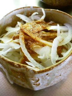 新玉ねぎ 胡麻ドレッシング和え-レシピのメイン写真