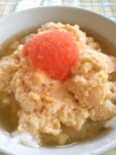 明太子のかき玉スープご飯-レシピのメイン写真
