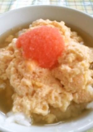 明太子のかき玉スープご飯-レシピのメイン写真