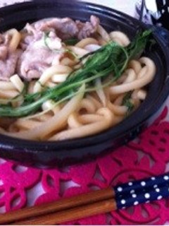 鍋焼きうどん-レシピのメイン写真