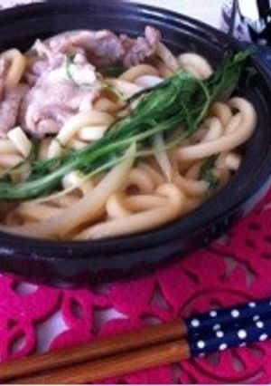 鍋焼きうどん-レシピのメイン写真