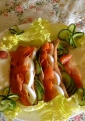 鯉のぼりサラダ-レシピのメイン写真
