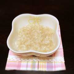 【離乳食】お茶粥-レシピのメイン写真