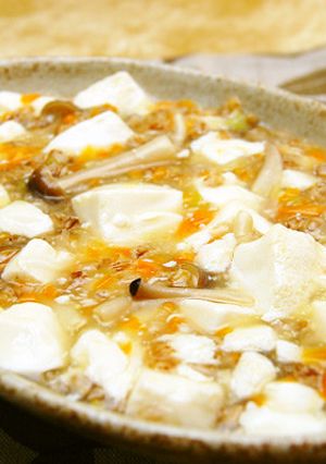 白だし┃とろ~りプチプチ★もち麦あんかけ豆腐-レシピのメイン写真