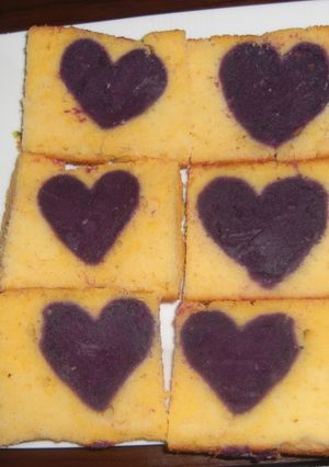 切ったらハートが！米粉入りバターケーキ-レシピのメイン写真