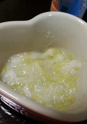 離乳食初期 キャベツと白身魚のスープ煮-レシピのメイン写真
