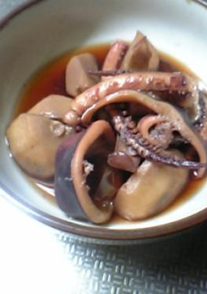 イカと里芋の煮っ転がし-レシピのメイン写真