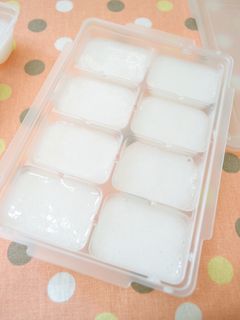 離乳食最初の6日分✨10倍粥✨ by toshimasu 【クックパッド