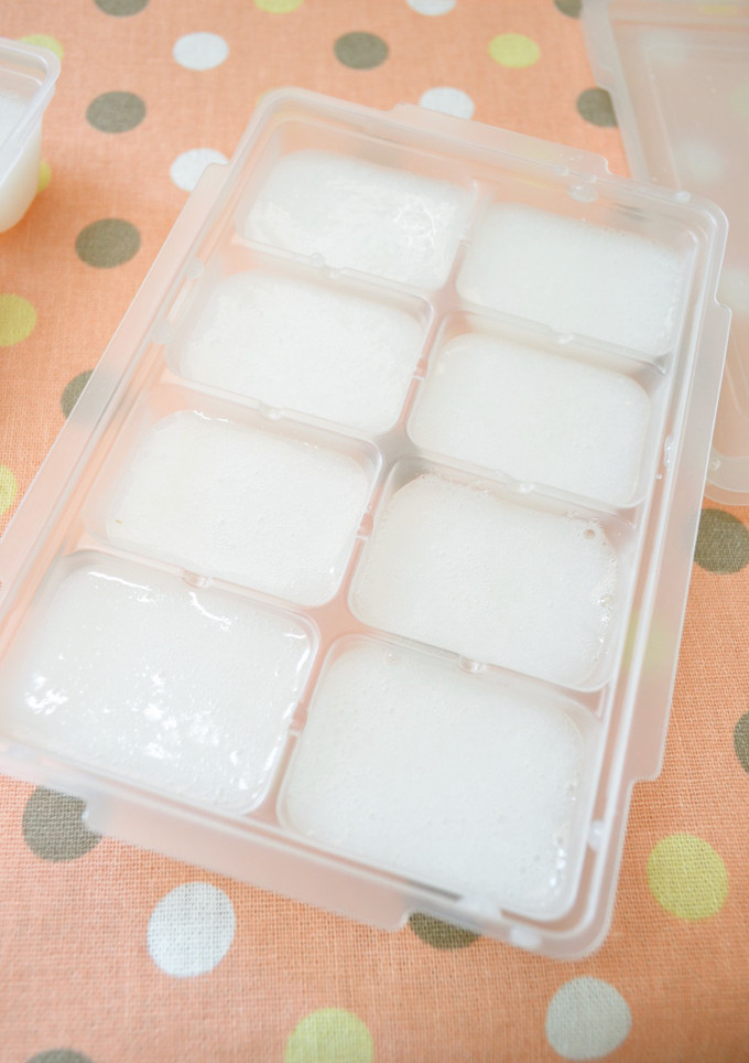 ◆離乳食初期　10倍がゆ　冷凍･保存法-レシピのメイン写真