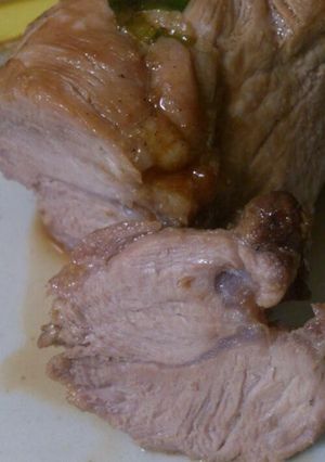 麺つゆで☆簡単手作り焼豚-レシピのメイン写真