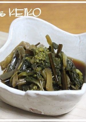 【農家のレシピ】花わさびのしょうゆ漬け-レシピのメイン写真