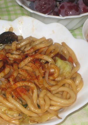 美味しい ♥ 焼きうどん-レシピのメイン写真