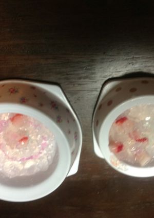 食いしん坊のワンコに！寒天クラッシュ♪-レシピのメイン写真