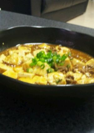 辛口カレー麻婆豆腐-レシピのメイン写真