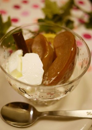 りんごのフルーツブランデーでコンポート♪-レシピのメイン写真