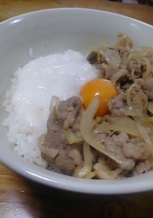 とろ玉牛丼-レシピのメイン写真