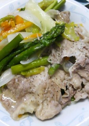 蒸し野菜しゃぶ♪-レシピのメイン写真