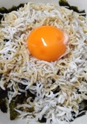 朝にも☆手抜き一人夕飯にも☆シラス丼♪-レシピのメイン写真