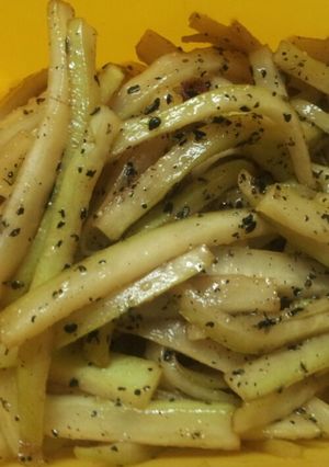 捨てないで! 大根の皮のごまよごし-レシピのメイン写真