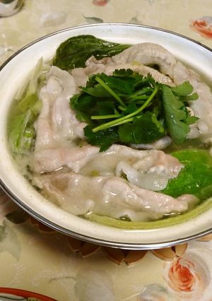 さわやか 梅こぶ茶でレタス鍋-レシピのメイン写真