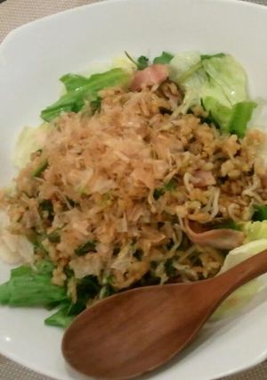 野菜たっぷり☆ちりめん鰹のチャーハン-レシピのメイン写真