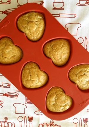 食べやすい全粒粉100％のバナナマフィン-レシピのメイン写真