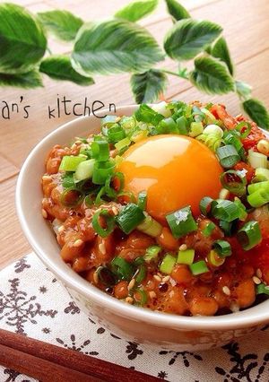 ✿ハマる♡韓国風納豆キムチご飯✿-レシピのメイン写真