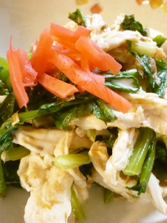 たっぷり♪ほうれん草と鶏肉のおかずサラダ-レシピのメイン写真
