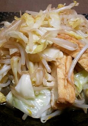 厚揚げとキャベツの中華風炒め-レシピのメイン写真